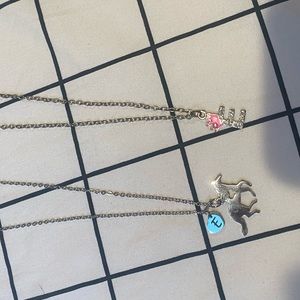 Super Cute Girls Letter E Necklaces